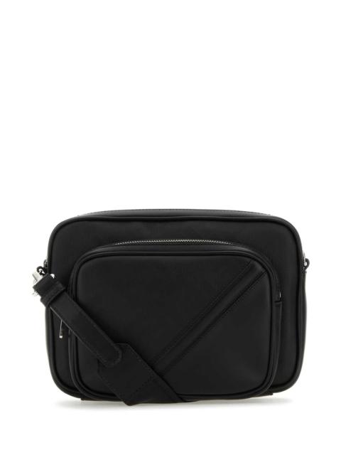 FENDI Fendi Men Black Leather Camera Case Duo Fendi Crossbody Bag