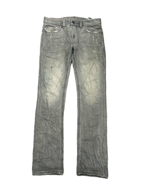 Diesel THRASHED DIESEL SLIM SKINNY DENIM PANT