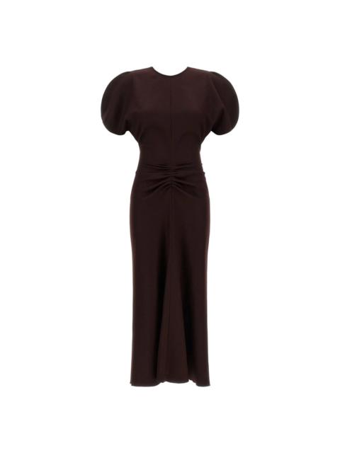 Victoria Beckham VICTORIA BECKHAM Bordeaux Bela Dress New & Authentic (Women'