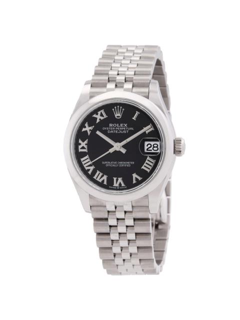 Rolex Datejust 31 Automatic Black Dial Ladies Watch 278240BKRJ