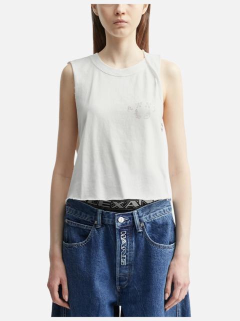alexanderwang.t LOGO MUSCLE TANK