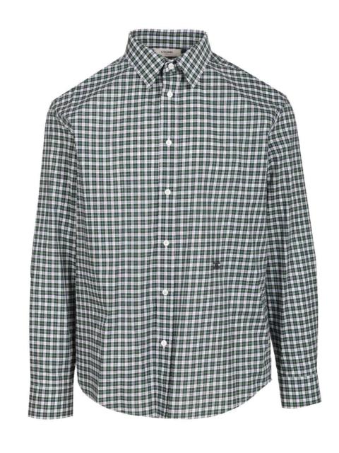 CELINE Celine Men Wide Tartan Shirt