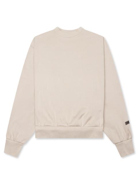 ESSENTIALS CLASSIC FLEECE CREWNECK - TIMBER
