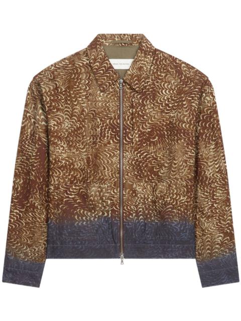 Dries Van Noten Dries Van Noten Men Bomber Jacket With Print