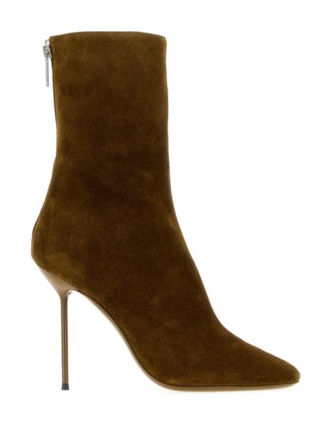PARIS TEXAS Paris Texas Women Mud Suede Lidia Ankle Boots