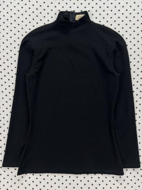 VERSACE Vintage Gianni Versace Jersey Mock Neck Top