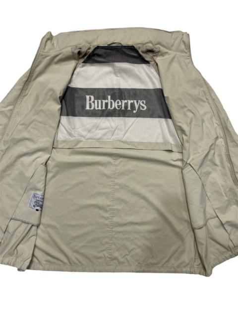 Burberry Rare Vintage Burberrys Sport Big Logo Jacket