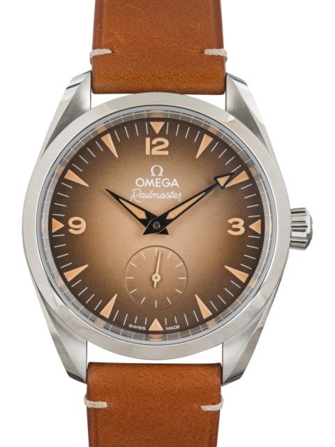OMEGA Omega Seamaster Railmaster 38MM Steel on Leather