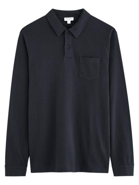Sunspel Sunspel Riviera Woven Cotton Polo Shirts