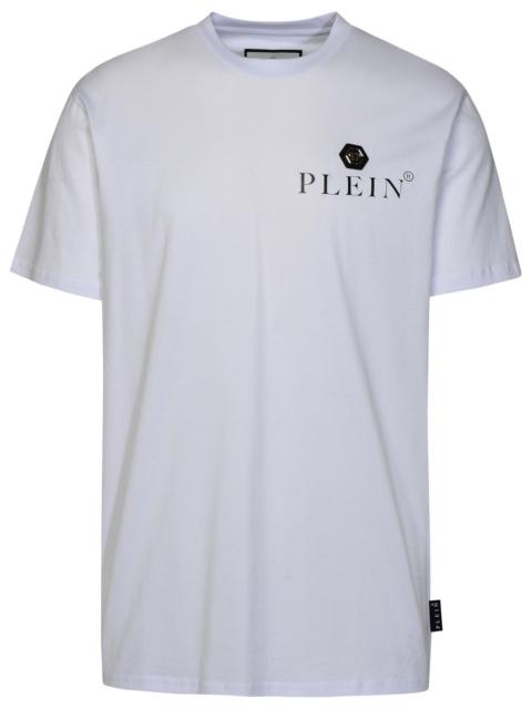 PHILIPP PLEIN Philipp Plein White Cotton Men Polo Shirt