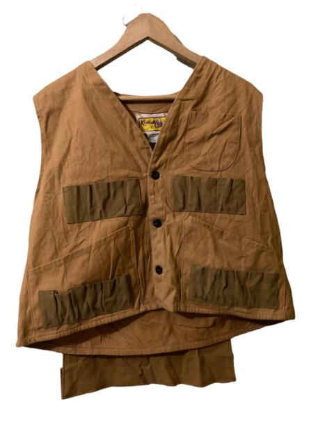 Other Designers Outdoor Life - Vintage Kodiak King Fishing Multiple Pocket Tectical Vest