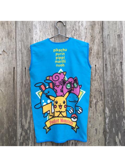 Other Designers Vintage - Vintage Multicolor Animated Pokemon Vest Jacket