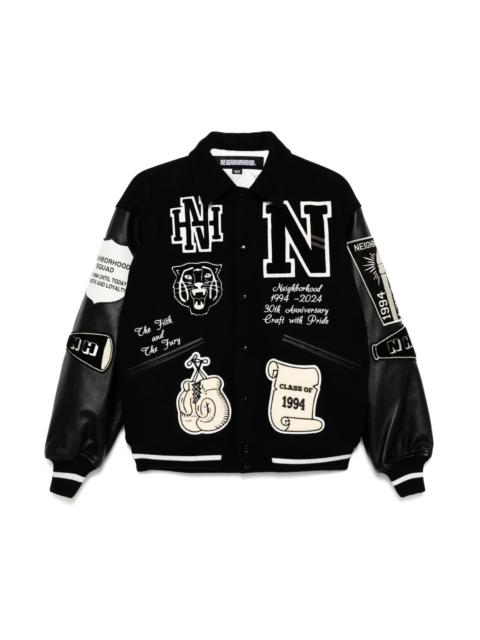 NEIGHBORHOOD BADGE BOMBER JACKET