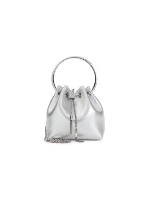 JIMMY CHOO Metallic Nappa Bon Bon Mini Bag Women