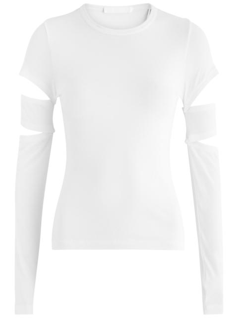 Helmut Lang Helmut Lang Slash Cotton-blend top