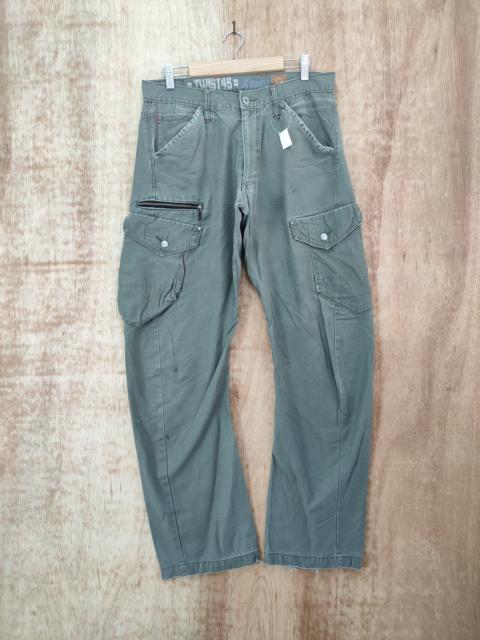 Other Designers Vintage - Twist Xebec japan multi pocket utility cargo pants #46-292A