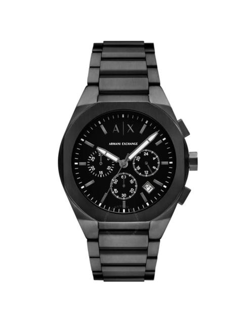 Other Designers Armani Exchange Rafael Chronograph Quartz Black Dial Men's Watch AX4183