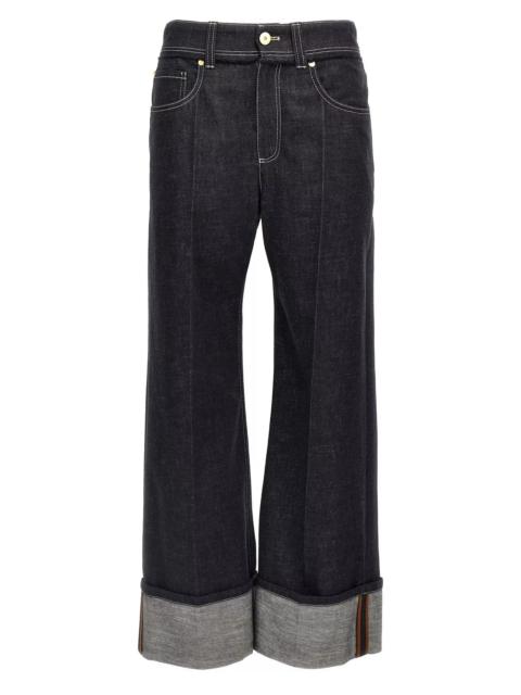 Brunello Cucinelli Women Turn Up Jeans
