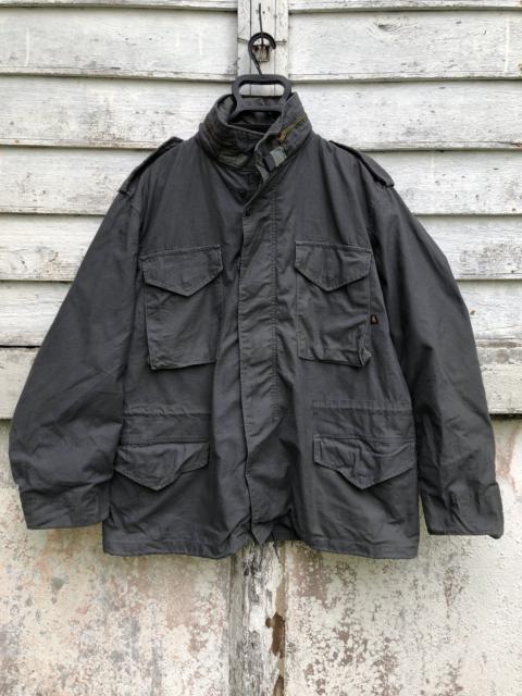 Other Designers VINTAGE Y2K ALPHA MAN FIELD COAT ALPHA ZIPPER