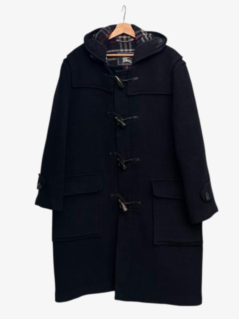 Burberry Vintage Burberrys Navy Wool Duffle Coat