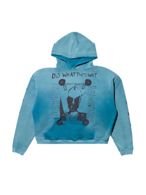 Enfants Riches Déprimés Do What Thou Wilt Hoodie 'Sun Faded Teal'