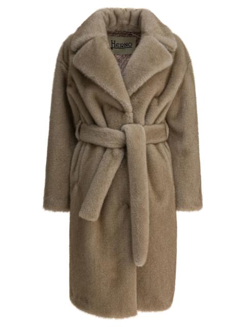 Herno Herno Faux Fur Coat