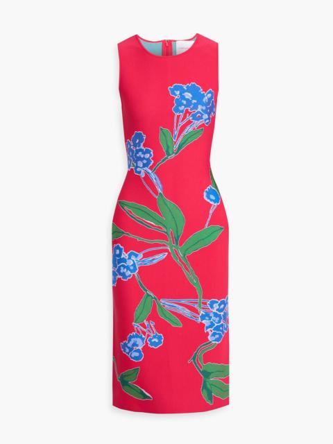 CAROLINA HERRERA Floral-jacquard dress
