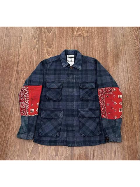 visvim VISVIM 13SS KILGORE JKT BANDANA BLUE RED