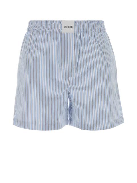 THE ATTICO The Attico Women Embroidered Poplin Shorts