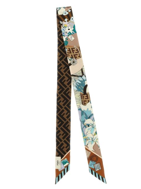 FENDI Fendi Women 'Wrappy' Double-Face Bandeau