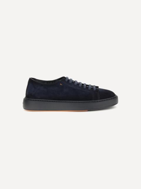 Santoni Suede Sneakers