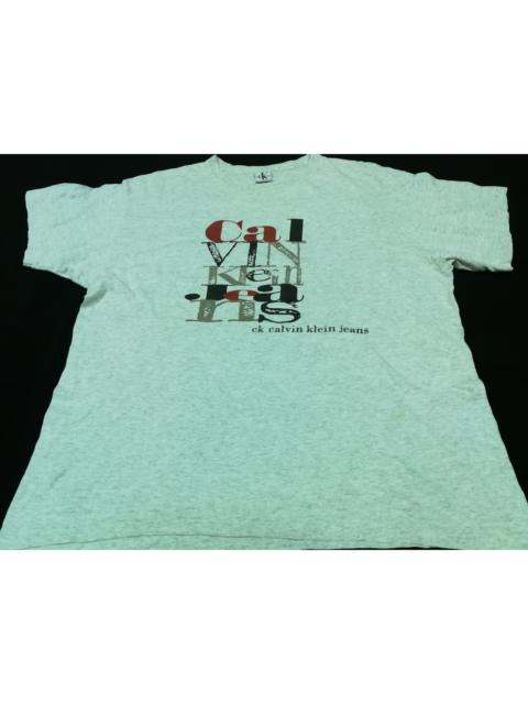 Other Designers Calvin Klein - VINTAGE 90s CK CALVIN KLEIN JEANS SPELL OUT LOGO