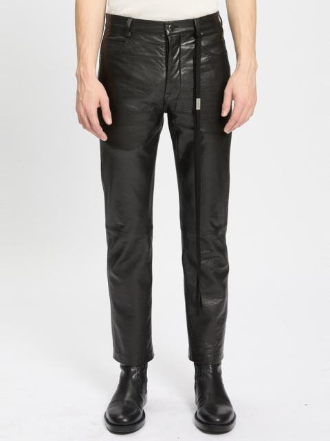 Ann Demeulemeester Govaart 5 Pockets Slim Fit Trousers