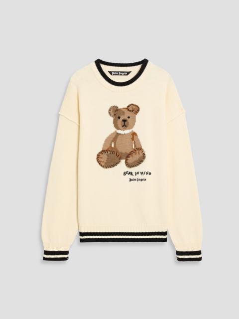 Palm Angels Intarsia wool sweater