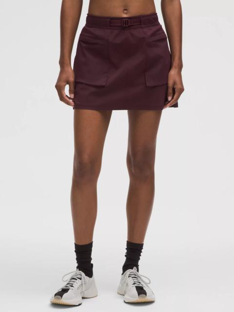 lululemon Glyde Cargo Mid-Rise Hiking Skirt