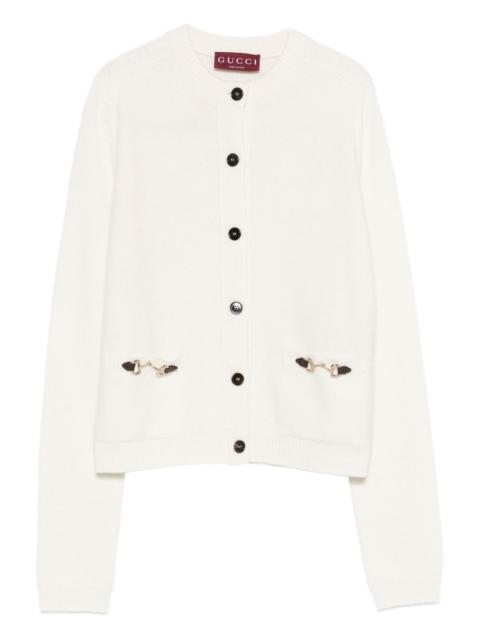 GUCCI Gucci Women Wool And Cashmere Cardigan