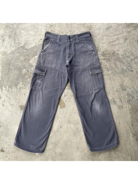 Other Designers Japanese Brand - Vintage Japanese Faded Workwear Cargo Pants Multipocket