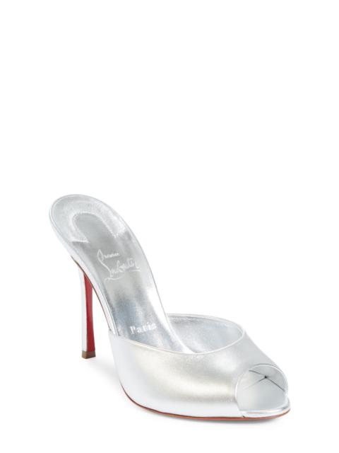 Christian Louboutin Me Dolly Peep Toe Slide Sandal