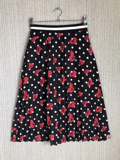 BAPE MAXI SKIRT FULLPRINTED NYLON MATERIAL