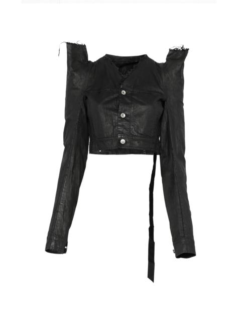 Rick Owens DRKSHDW Rick Owens Drkshdw Frayed Jacket