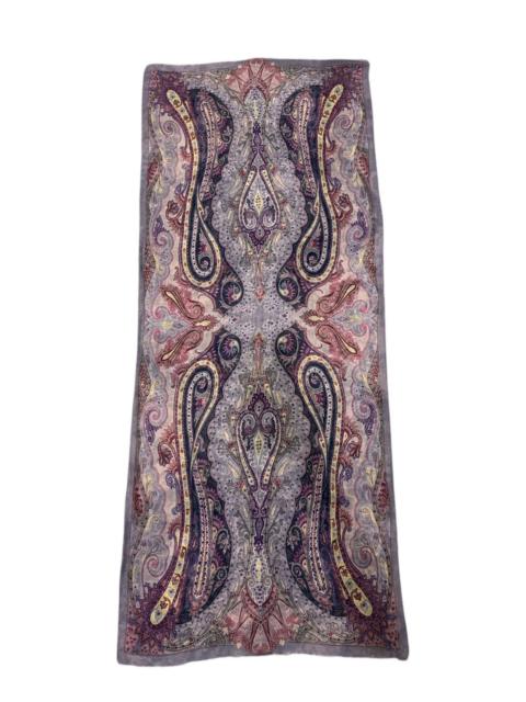 Etro PAISLEY ETRO CASHMERE SCARF