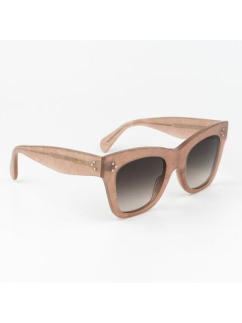 CELINE NEW Celine CL4004IN 74F CATHERINE Pink Gradient Brown Women Butterfly Sunglasses