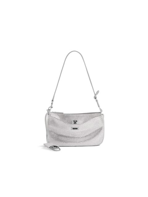 BALENCIAGA Women's Rodeo Sling Pochette in Smoke Grey