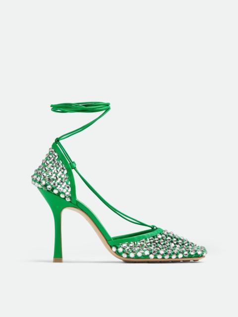 Bottega Veneta Bottega Veneta Sparkle Stretch Sandals