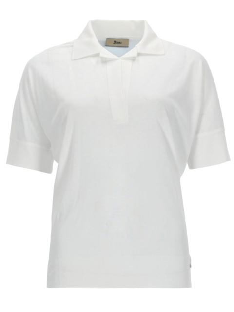Herno Herno Women Cotton Blend Polo Shirt
