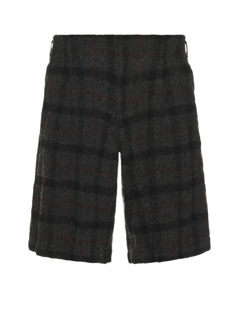 Comme des Garçons Homme Plus Check Shorts