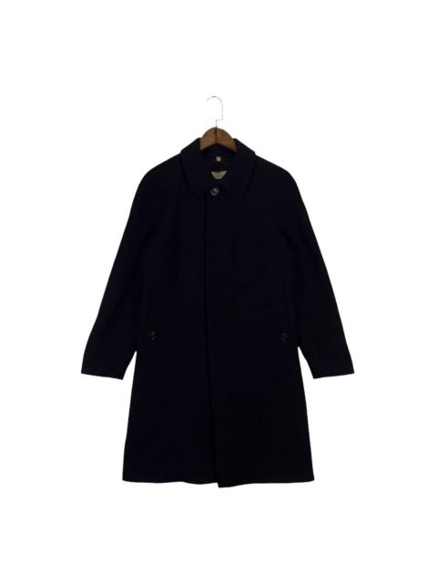 Other Designers Burberry Prorsum - Burberry London Made In Turkey Black Wool Blend Jacket Coat