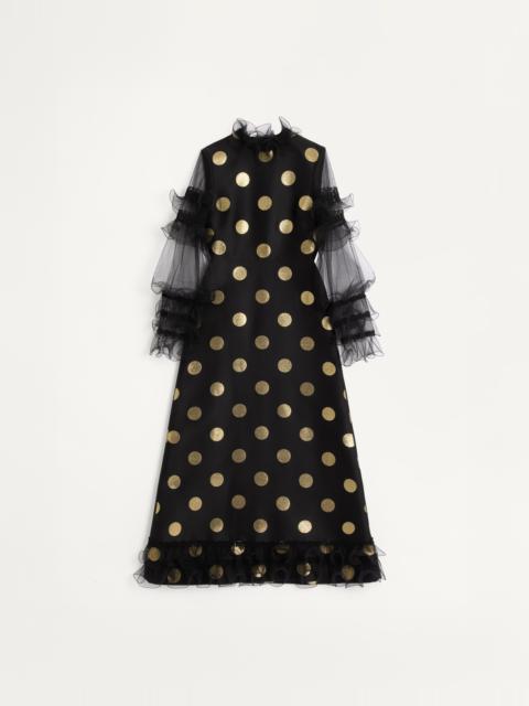 MIDI DRESS IN JACQUARD LUREX PLUSDEPOIS