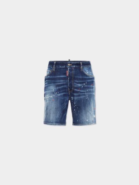 DSQUARED2 MEDIUM EASY WASH MARINE SHORTS