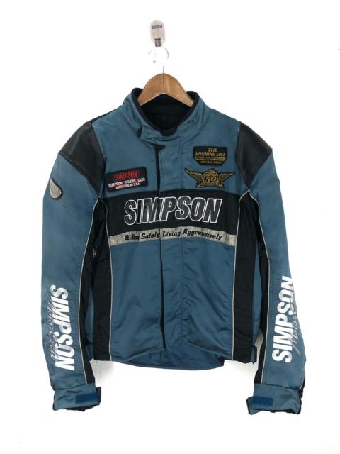 Other Designers Vintage Team Simpson Racing Motorsport Jacket Bikers Riders